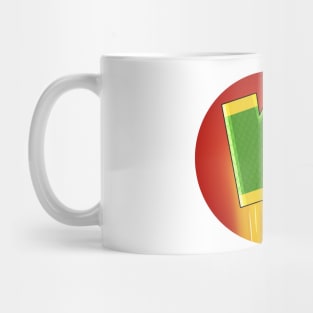 K is for kicking Mug